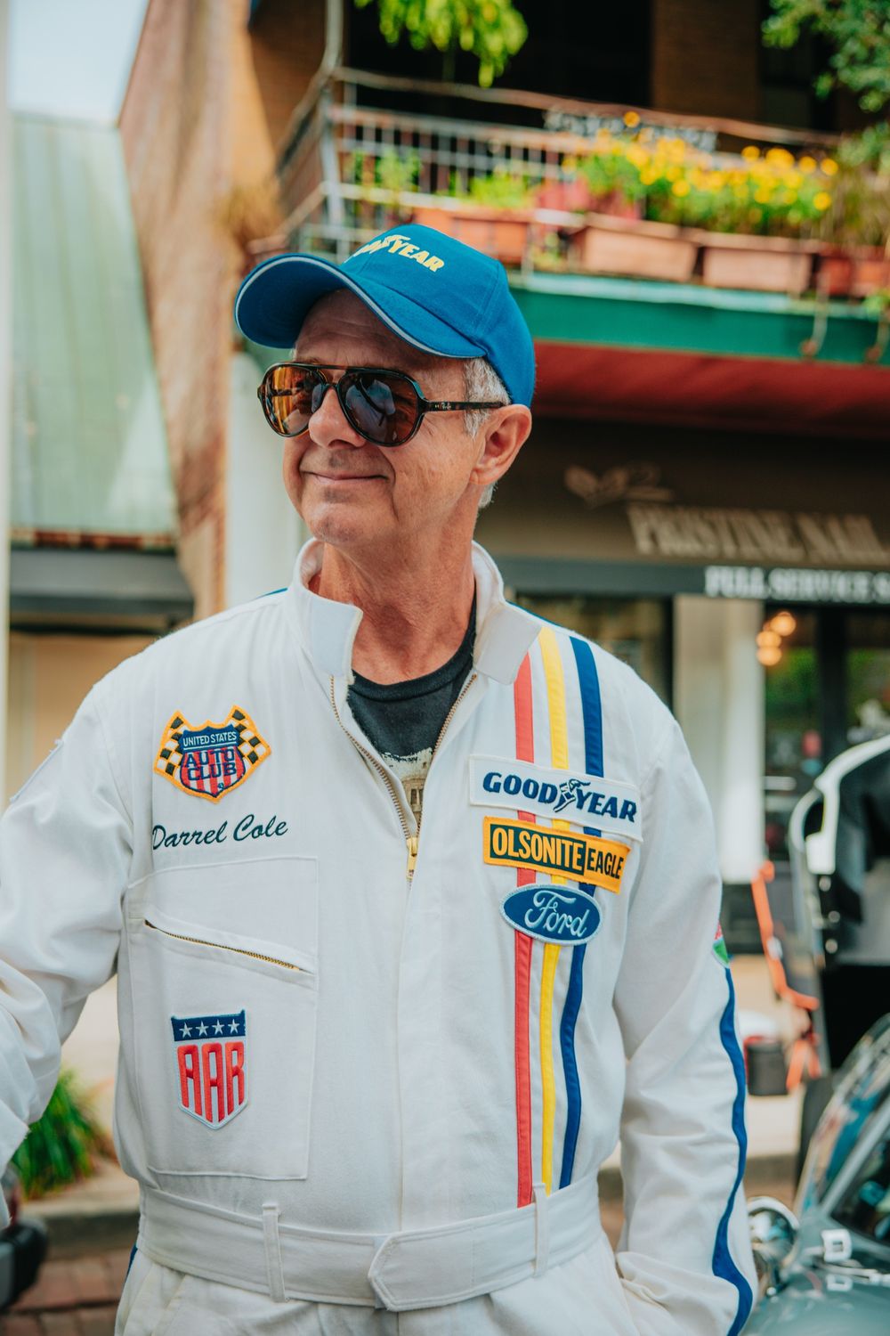 Vintage racer · portrait