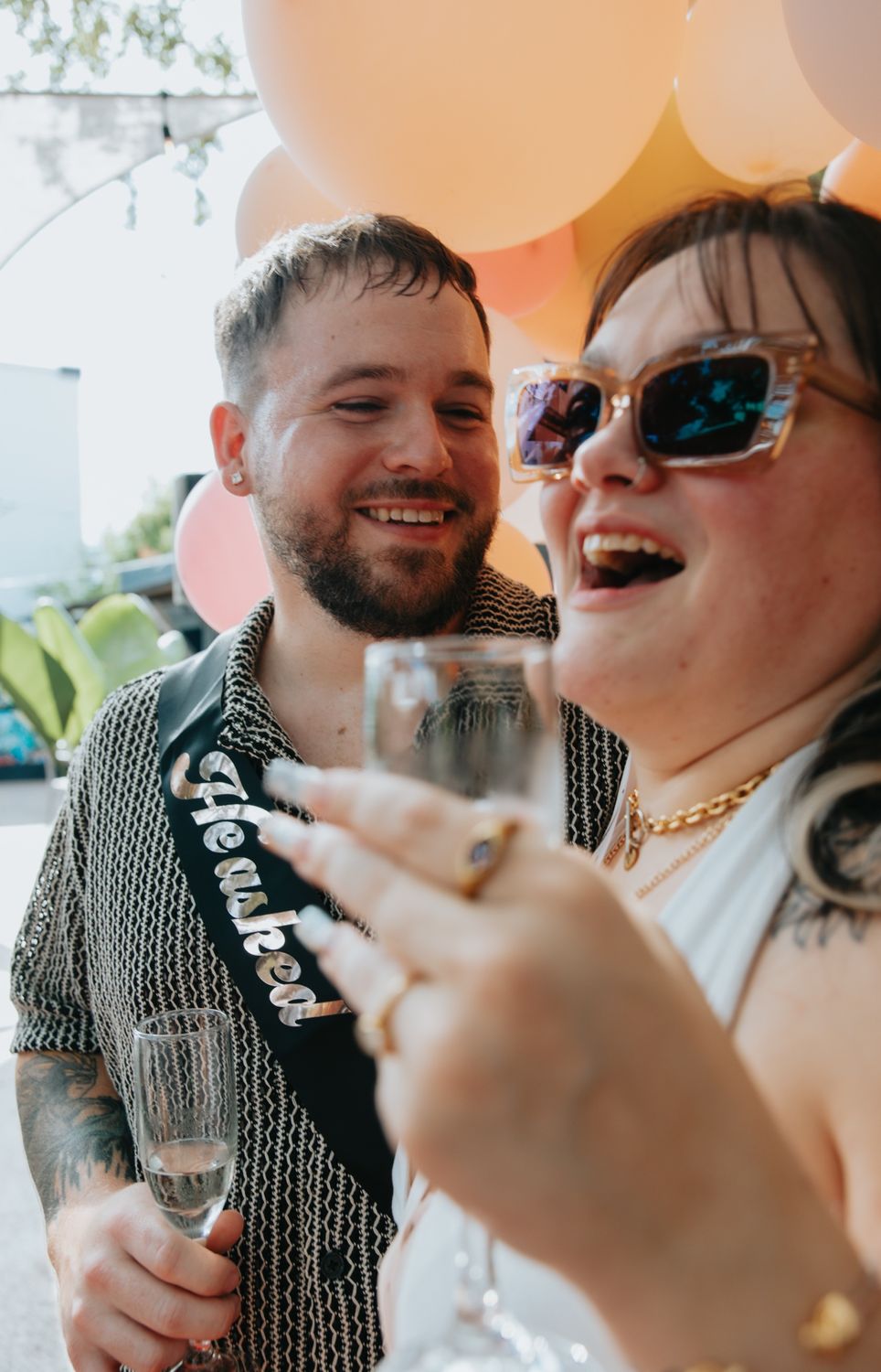 Engagement party · the toast